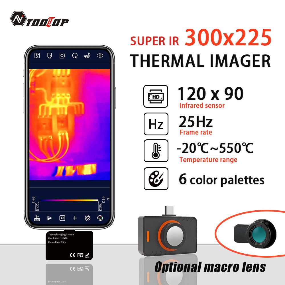 Thermal Imaging Camera Pcb Repair - Cámara Termográfica TOOLTOP T5 Super IR