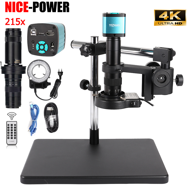 Microscopio electrónico profes - 4K Microscope Camera Sony Sensor reseña y precio
