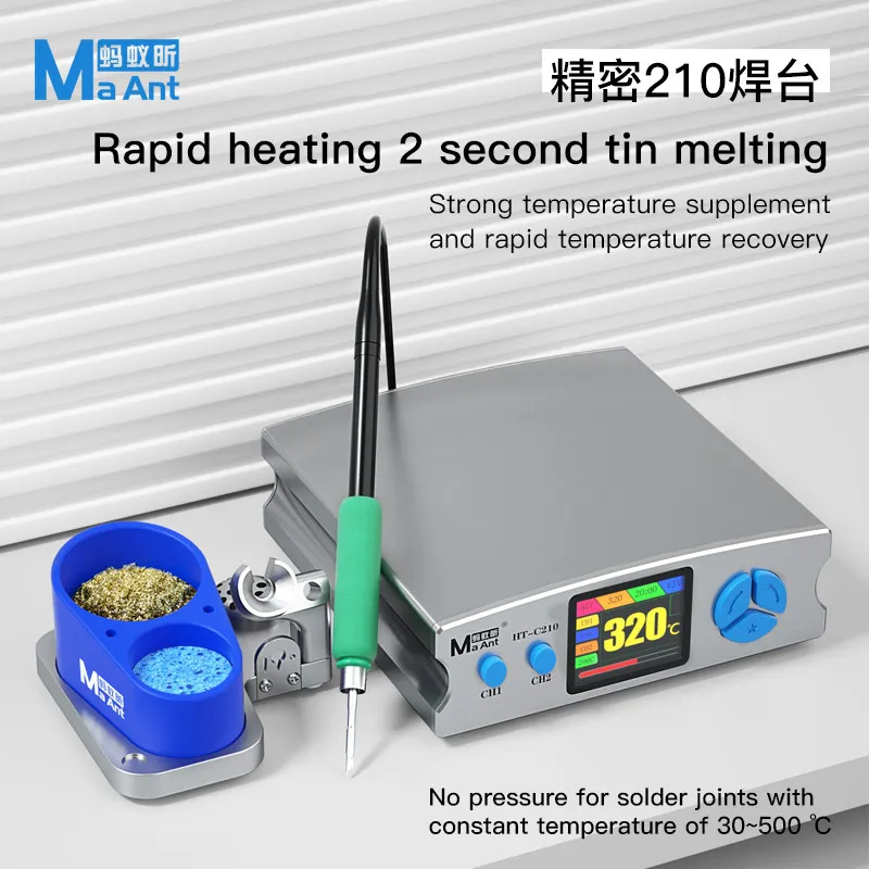 MaAnt-Estación de soldadura de - C210 Precision Soldering Station reseña y precio