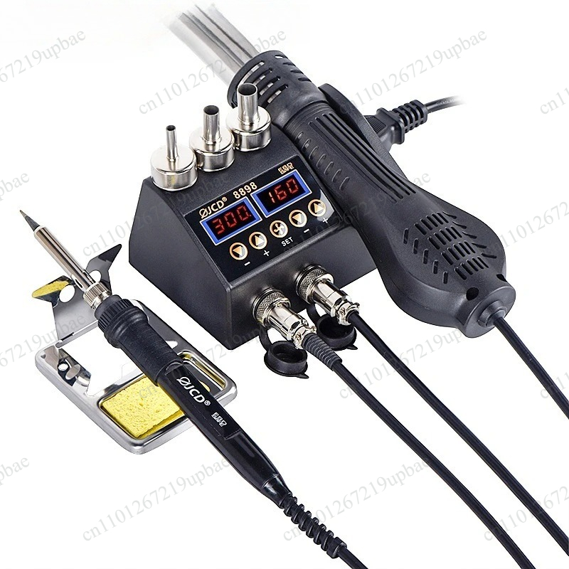 Estación de soldadura digital  - 2 In 1 Soldering Rework Station 750W reseña y precio