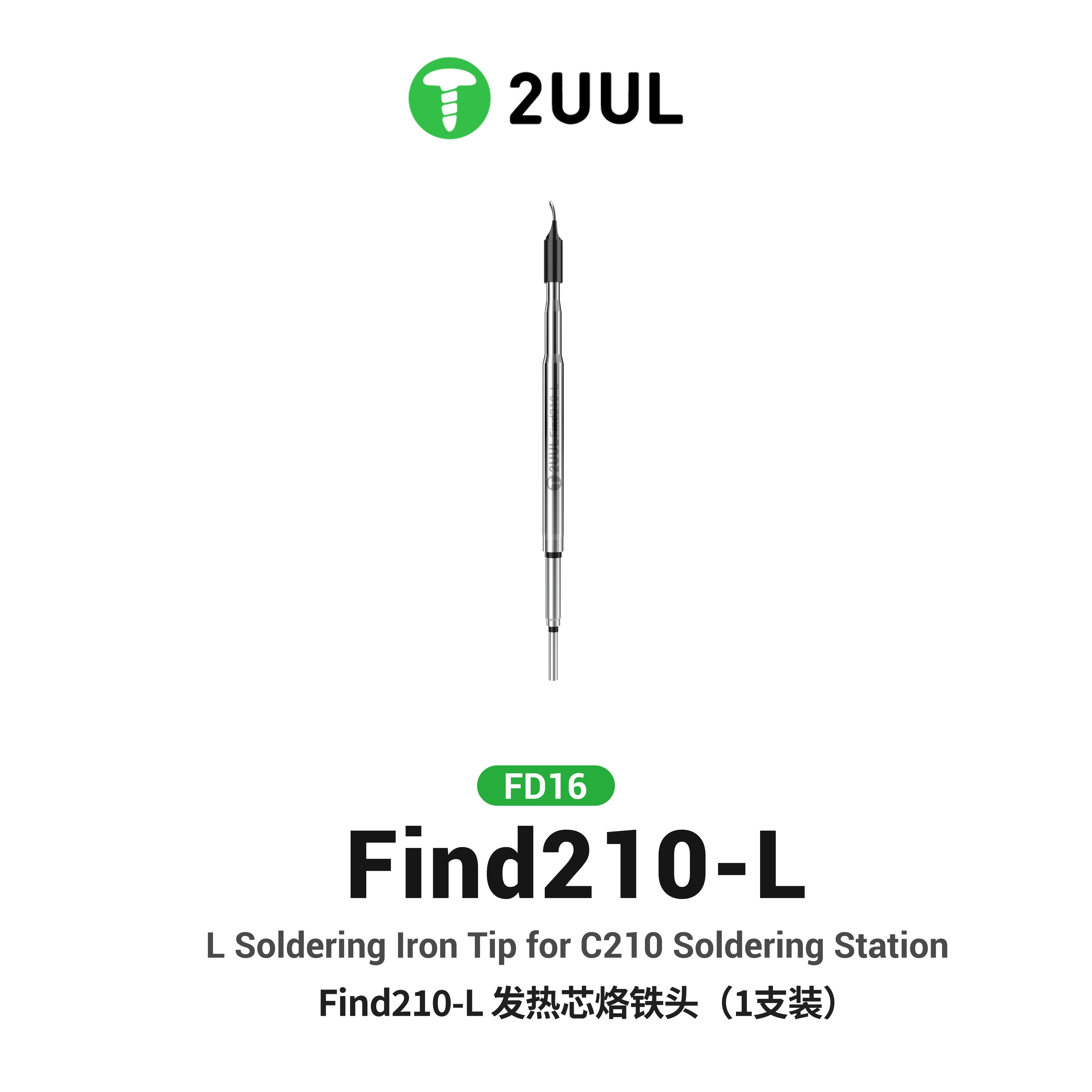 Punta de soldador 2UUL FD16 Fi - C210 Precision Soldering Station reseña y precio