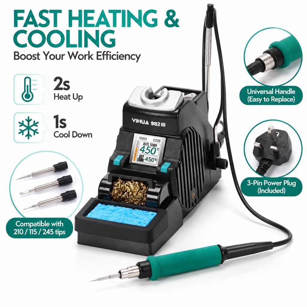 Estación de Soldadura de Preci - C210 Precision Soldering Station reseña y precio