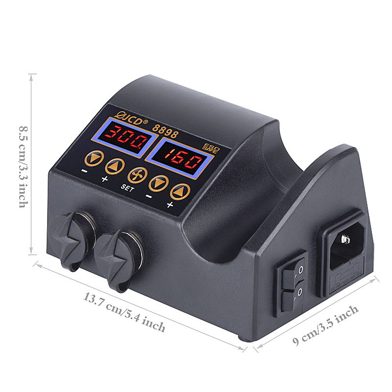 JCD 8898‑16 750W Estación de S - 2 In 1 Soldering Rework Station 750W reseña y precio